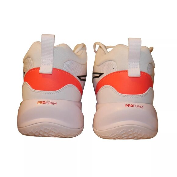 PUMA Playmaker Pro Shoes Men's Size 12 Reflective Hi-Viz White Fiery Coral EUC - Picture 5 of 13